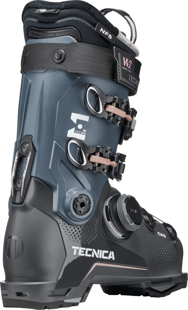 Tecnica Women's Mach BOA MV 85 GripWalk Race Gray Tecnica