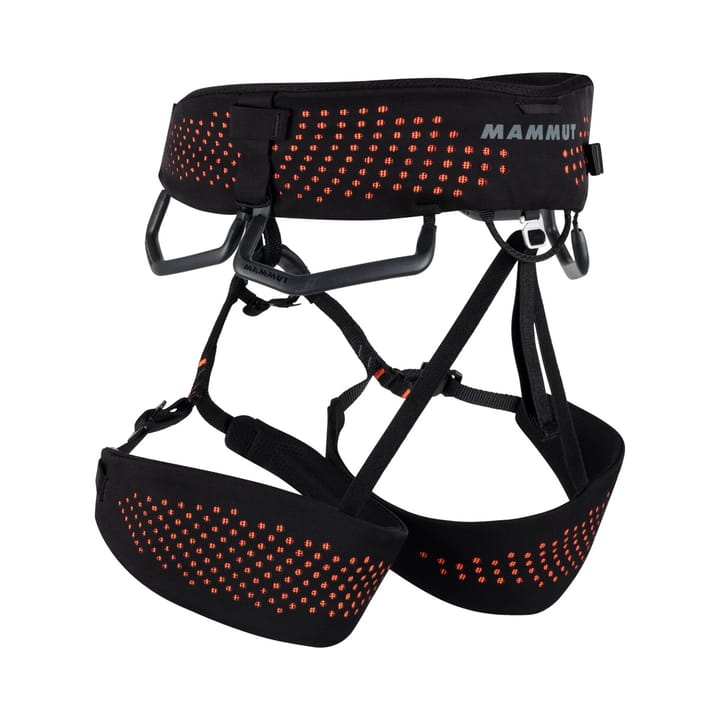 Mammut Comfort Fast Adjust Harness Men Black-Safety Orange Mammut