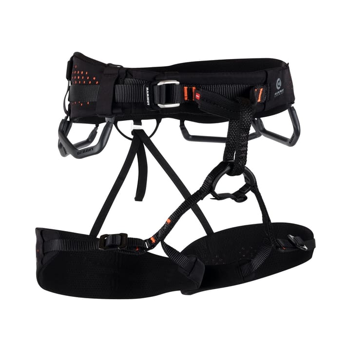 Mammut Comfort Fast Adjust Harness Men Black-Safety Orange Mammut