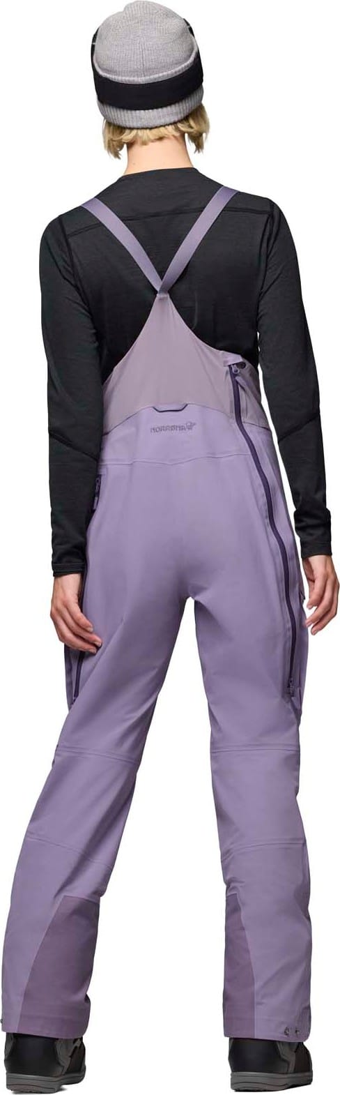Norrøna Women's Møre GORE-TEX Salopette  Purple Sage Norrøna