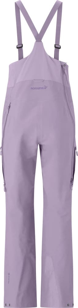 Norrøna Women's Møre GORE-TEX Salopette  Purple Sage Norrøna