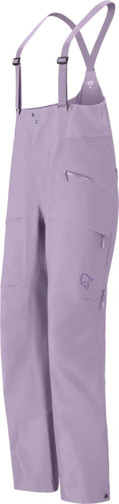 Norrøna Women's Møre GORE-TEX Salopette  Purple Sage Norrøna