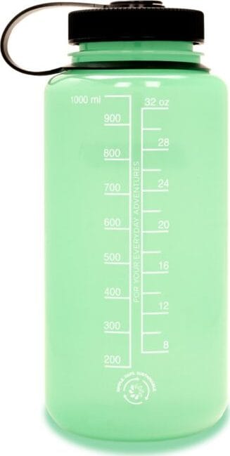 Nalgene 1L Wide Mouth Sustain Glow Green Nalgene