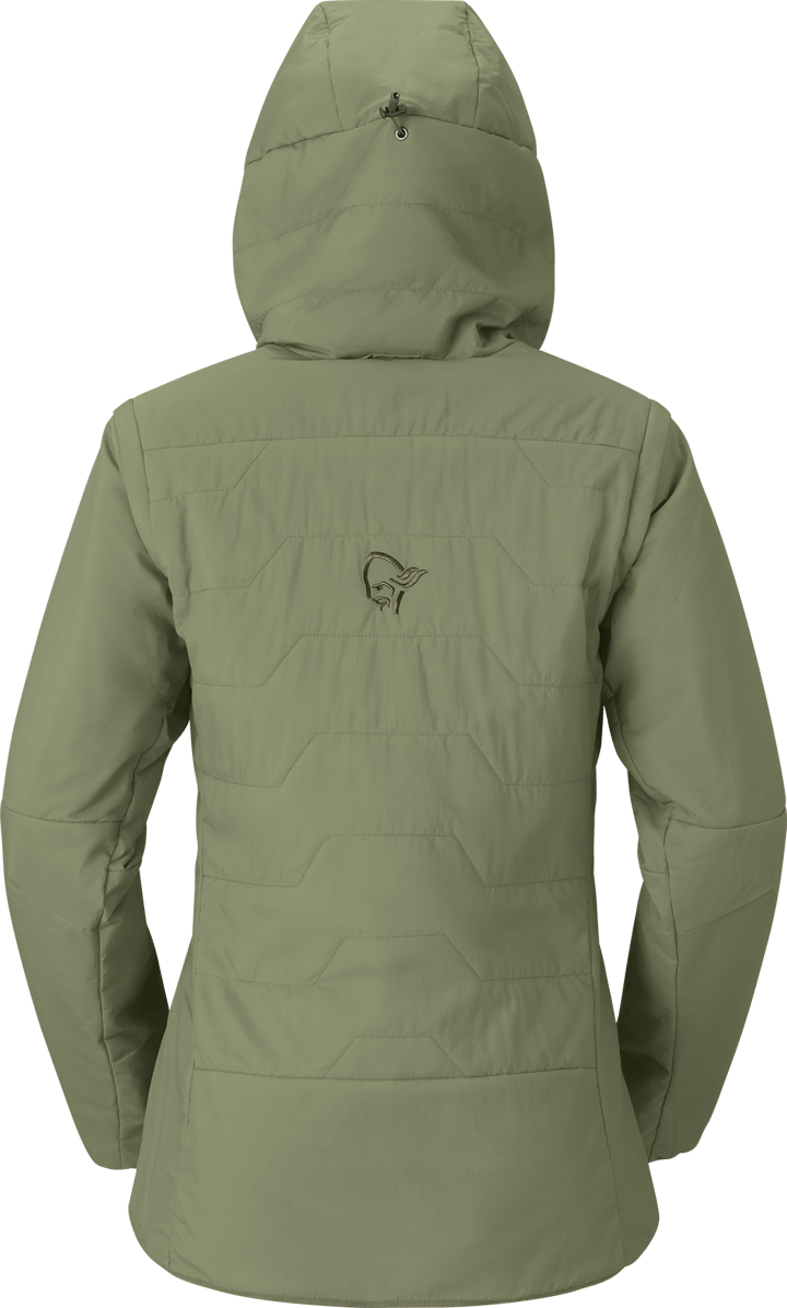 Norrøna Women's Møre Thermo60 Aero200 Jacket  Deep Lichen Green Norrøna