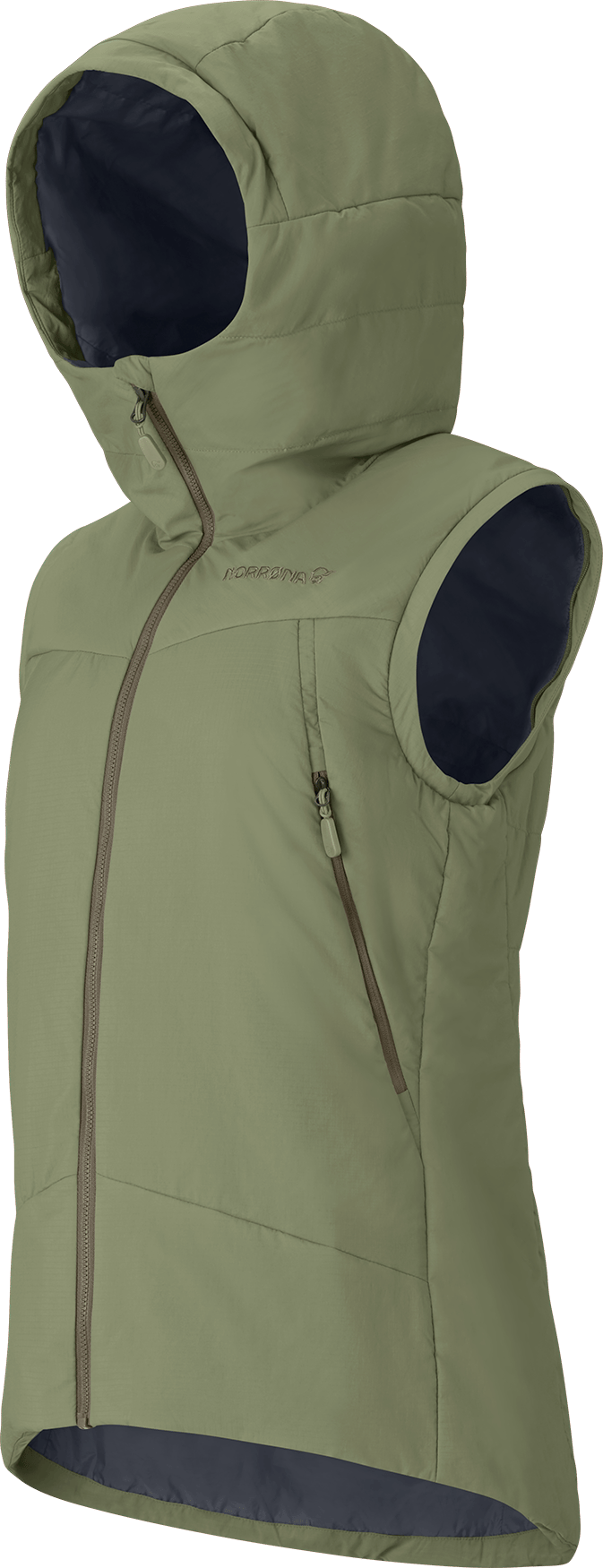 Norrøna Women's Møre Thermo60 Aero200 Jacket  Deep Lichen Green Norrøna