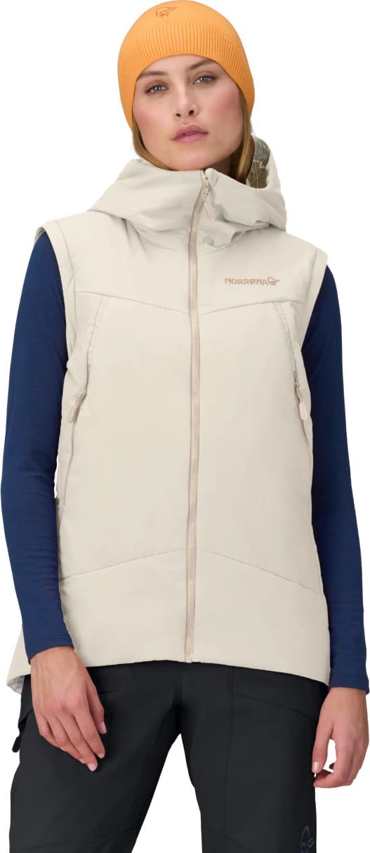 Norrøna Women's Møre Thermo60 Aero200 Jacket  Oatmeal Norrøna