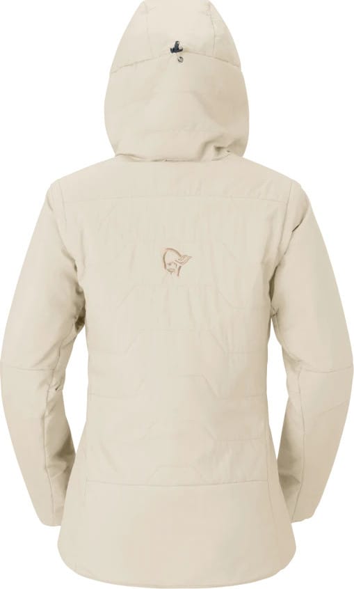 Norrøna Women's Møre Thermo60 Aero200 Jacket  Oatmeal Norrøna