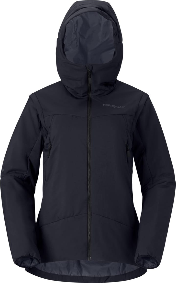 Norrøna Women's Møre Thermo60 Aero200 Jacket  Caviar Norrøna