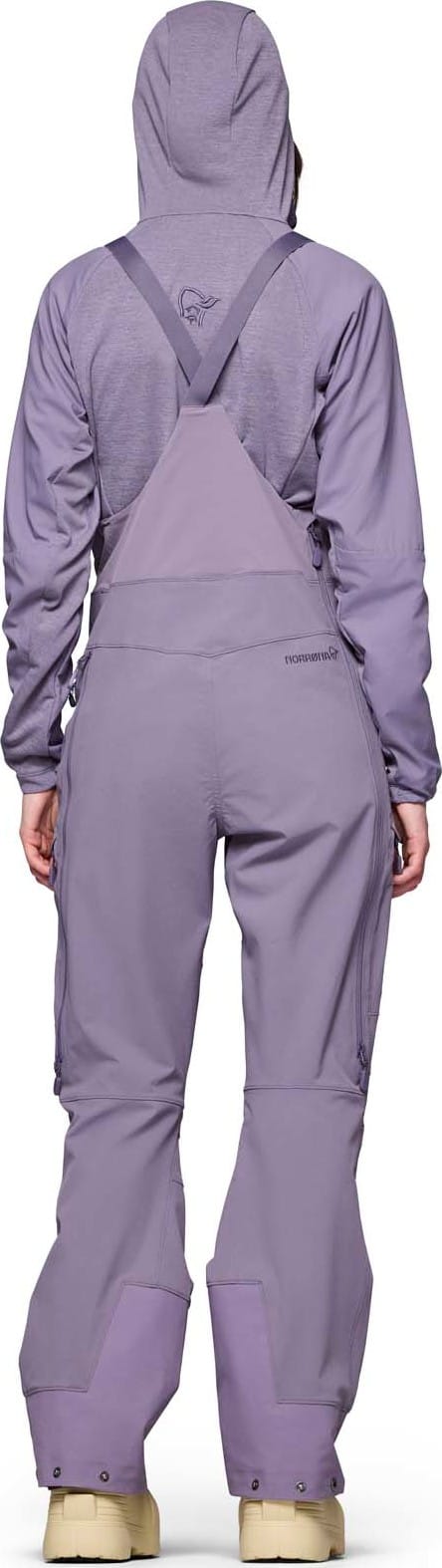 Norrøna Møre Flex1 Bib W'S Purple Sage Norrøna