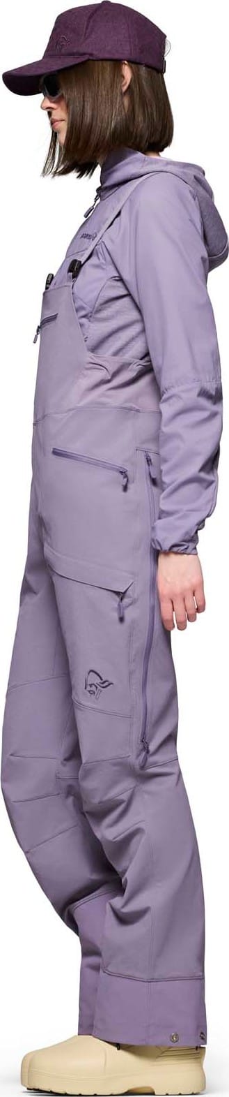 Norrøna Møre Flex1 Bib W'S Purple Sage Norrøna