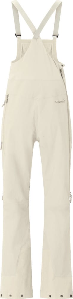 Norrøna Women's Møre Flex1 Bib  Oatmeal Norrøna