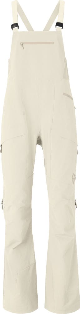 Norrøna Women's Møre Flex1 Bib  Oatmeal Norrøna