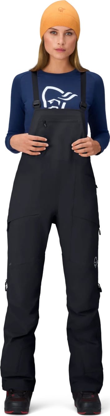 Norrøna Women's Møre Flex1 Bib Caviar Norrøna Norrøna Women's Møre Flex1 Bib Caviar Norrøna