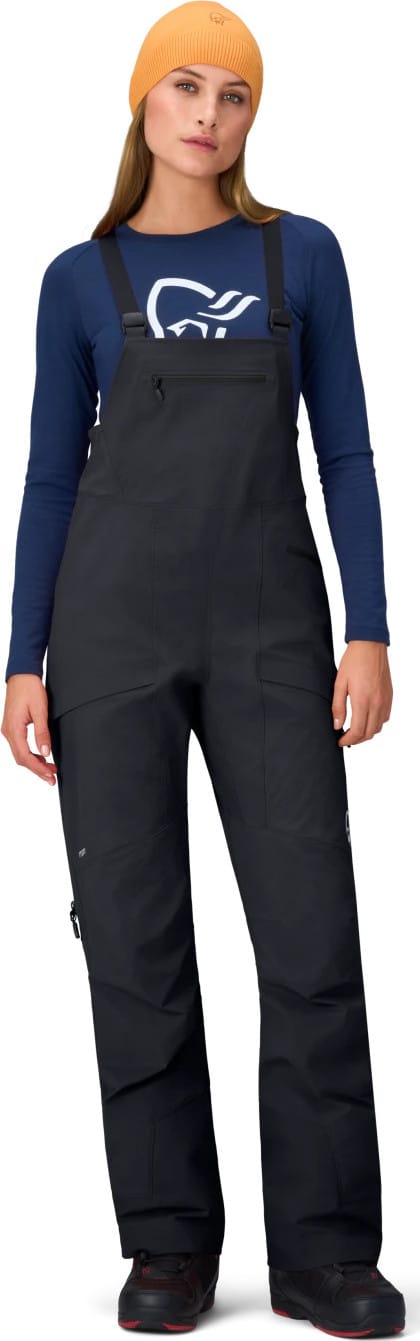 Norrøna Women's Møre Flex1 Bib Caviar Norrøna Norrøna Women's Møre Flex1 Bib Caviar Norrøna