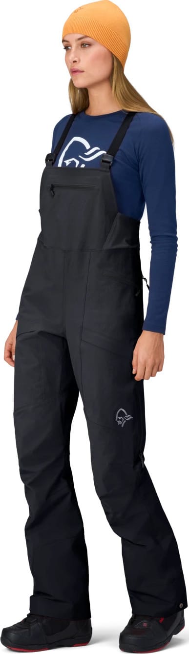 Norrøna Women's Møre Flex1 Bib Caviar Norrøna Norrøna Women's Møre Flex1 Bib Caviar Norrøna