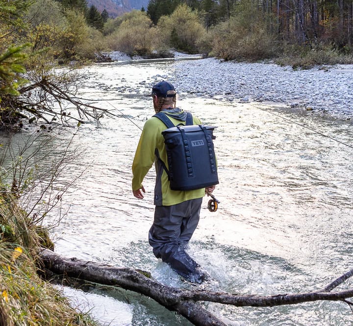 Yeti Hopper M20 Backpack Soft Cooler Fog Grey/Blue Yeti