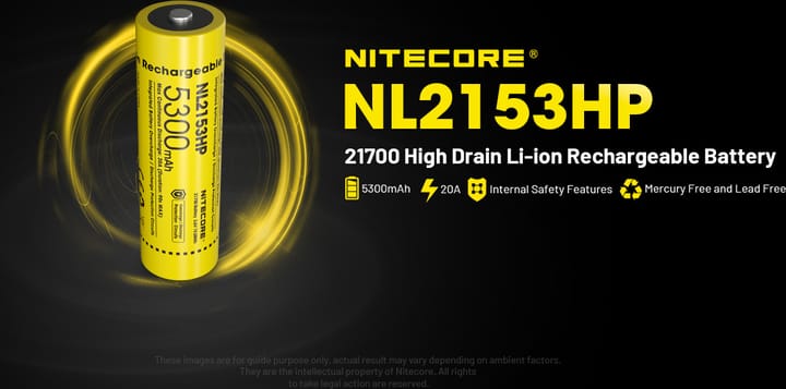 Nitecore Nitecore Nl2153hp Yellow Nitecore