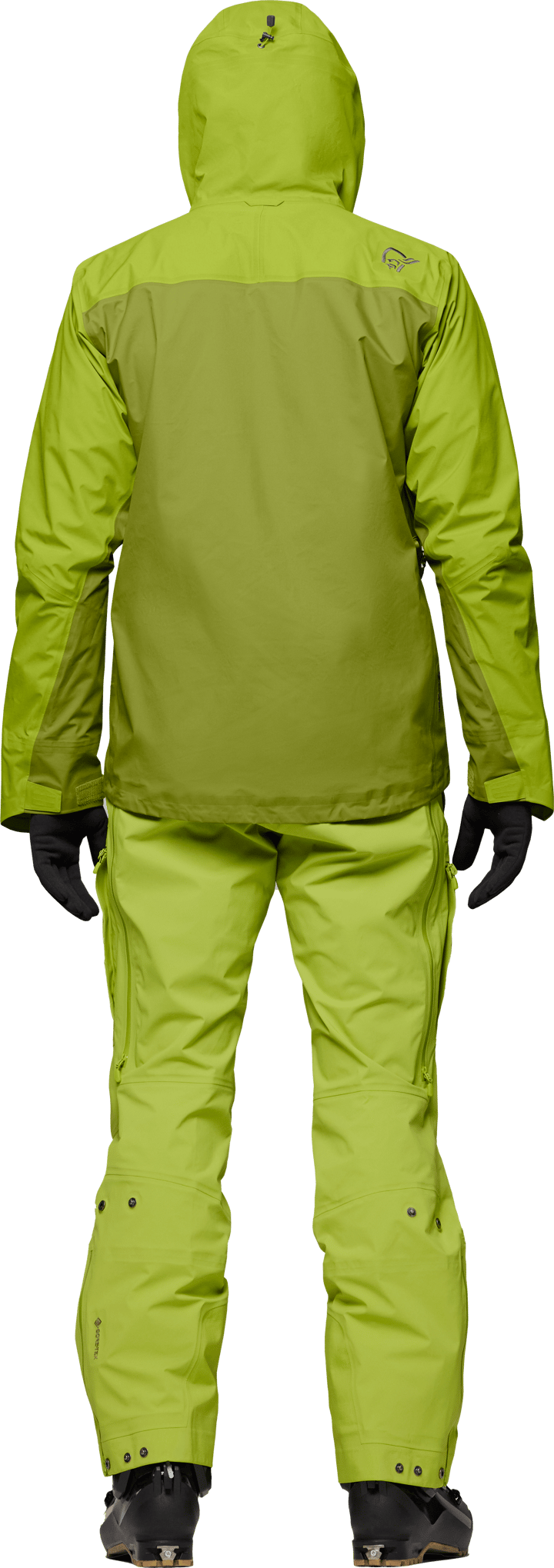 Norrøna Men's Lyngen GORE-TEX Jacket  Dark Citron/tender Shoots Norrøna