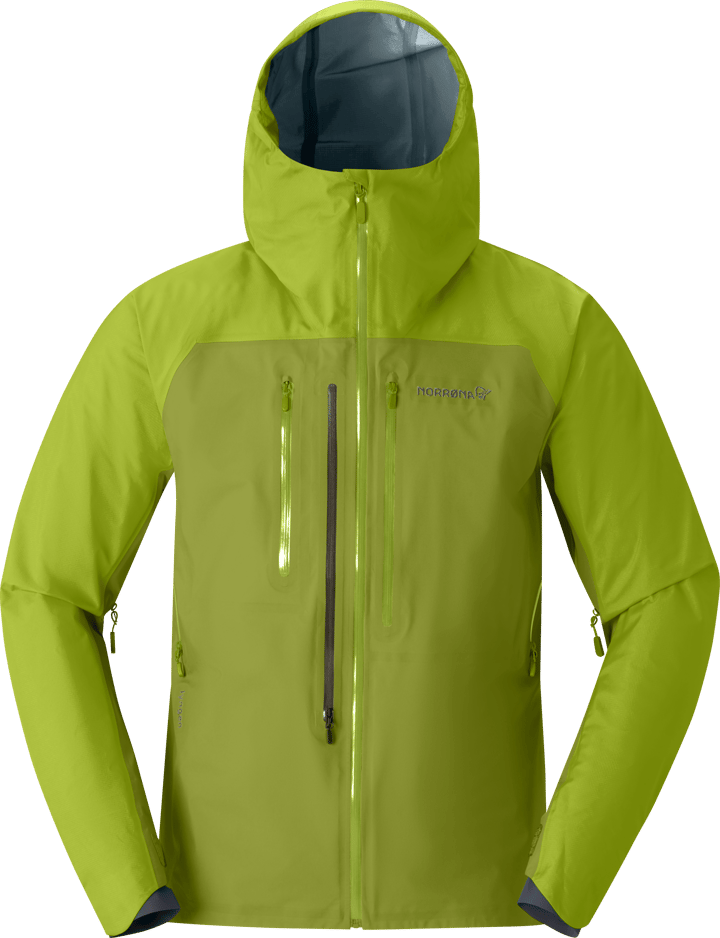 Norrøna Men's Lyngen GORE-TEX Jacket  Dark Citron/tender Shoots Norrøna