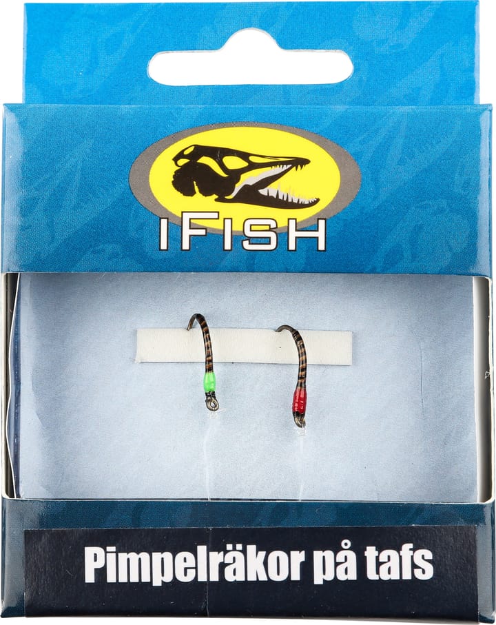 iFish Ice Fishing Shrimp On Leader Red/green iFish