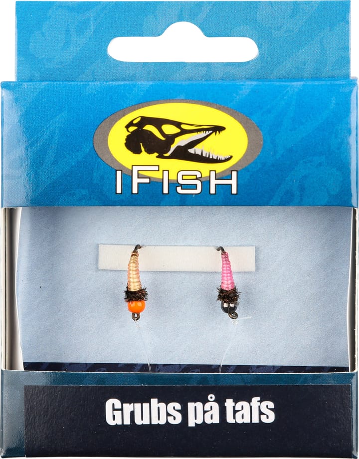 iFish Grubs On Leader One Color iFish