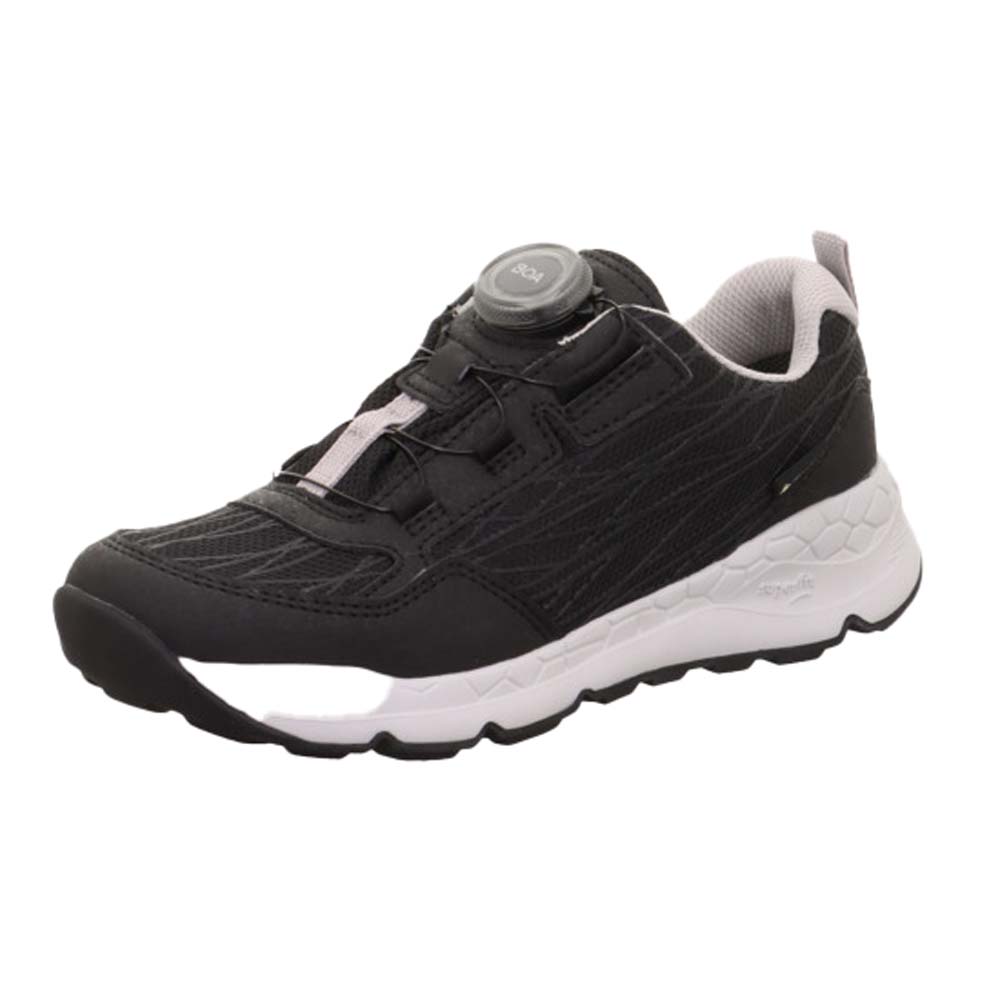 Superfit Kids' Free Ride Black Sneakers 32