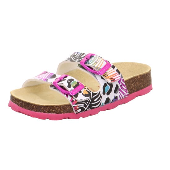 Superfit Kids' Fussbettpantoffel White Superfit