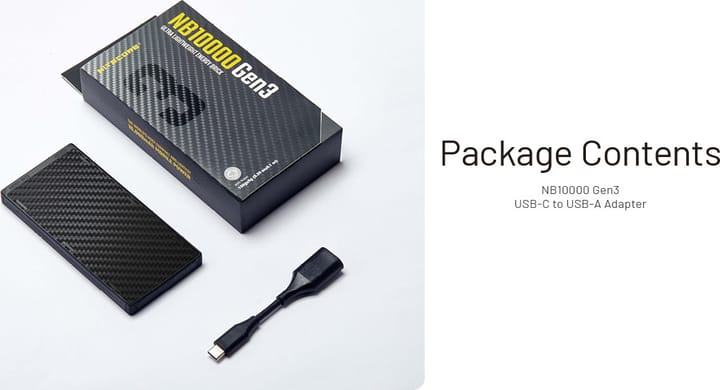 Nitecore Nitecore Nb10000 Gen 3 Black Nitecore Nitecore Nitecore Nb10000 Gen 3 Black Nitecore