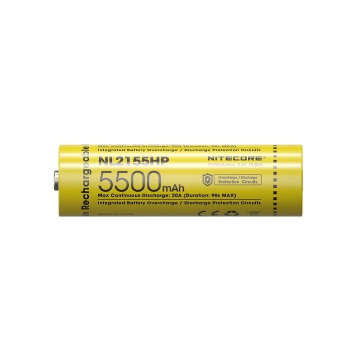 Nitecore Nl2155hp 21700 Batteri Yellow Nitecore