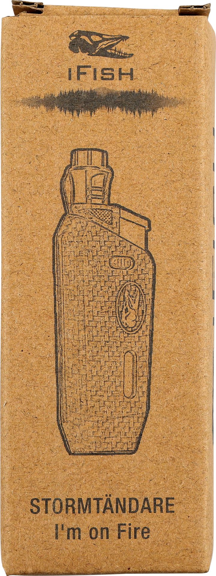 iFish I'm On Fire Black iFish