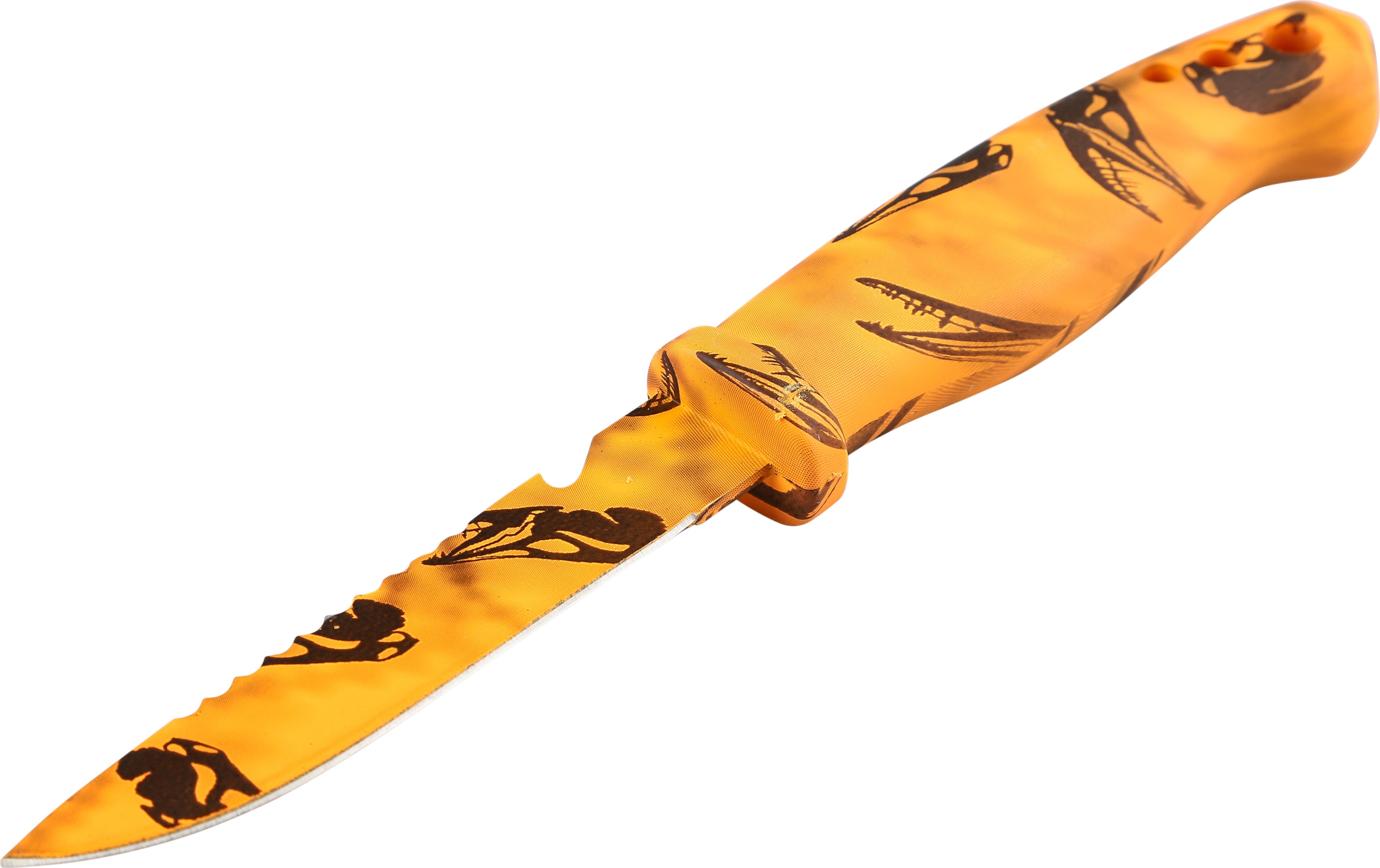 iFish Orange Scull 401