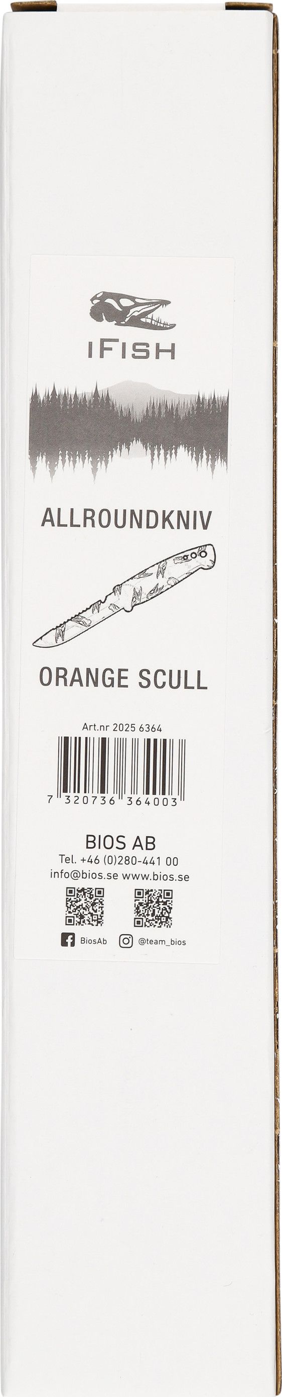 iFish Orange Scull 401 iFish