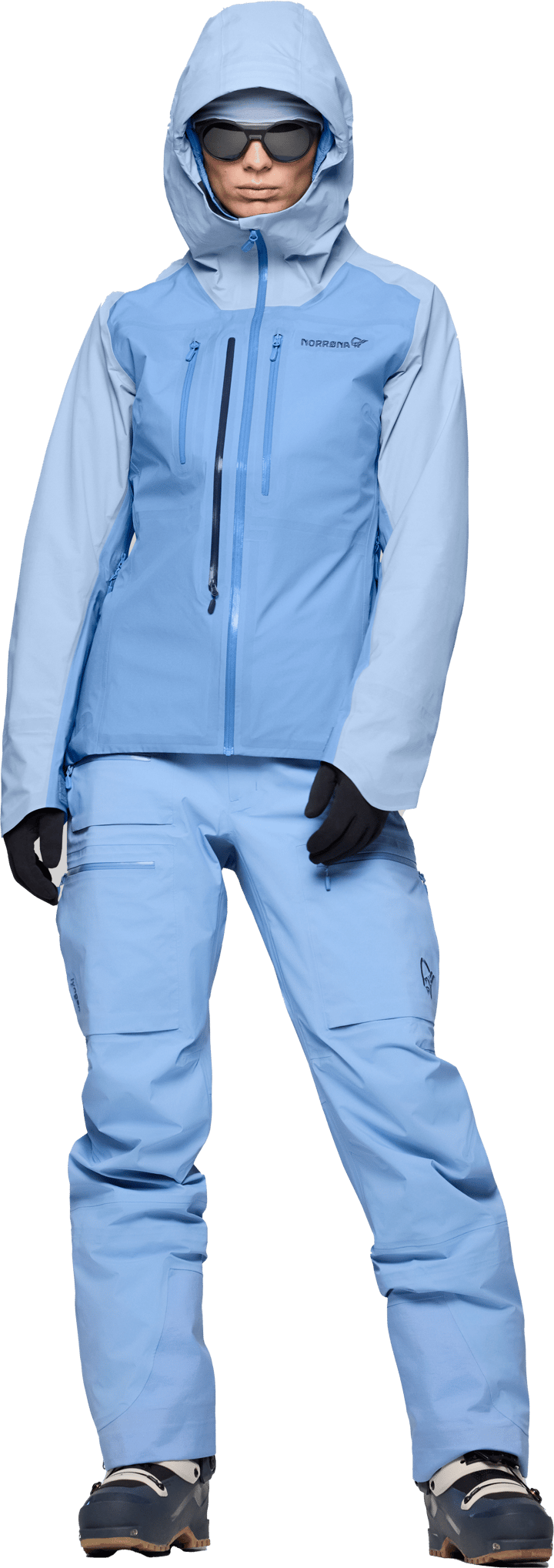 Norrøna Women's Lyngen GORE-TEX Jacket  Allure/cashmere Blue Norrøna