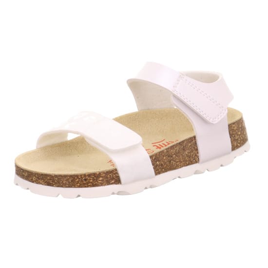 Superfit Kids' Fussbettpantoffel White Superfit