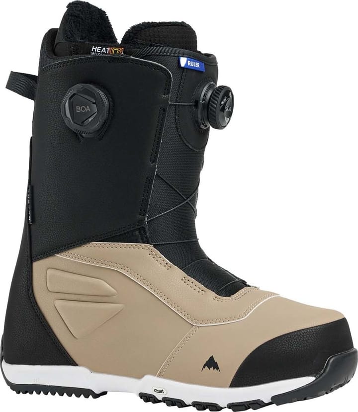 Burton Men's Ruler BOA Snowboard Boot Black/summit Taupe Burton Burton Men's Ruler BOA Snowboard Boot Black/summit Taupe Burton