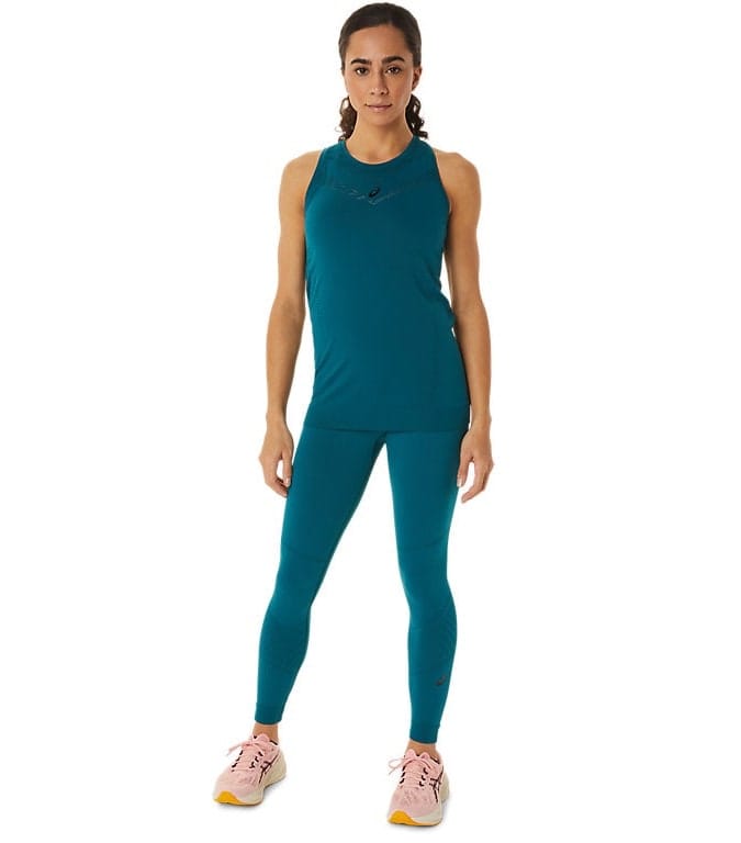 Asics Seamless Tight Velvet Pine Asics Asics Seamless Tight Velvet Pine Asics