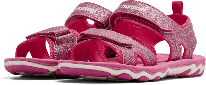 Hummel Juniors' Sandal Glitter Pink Flambè Hummel