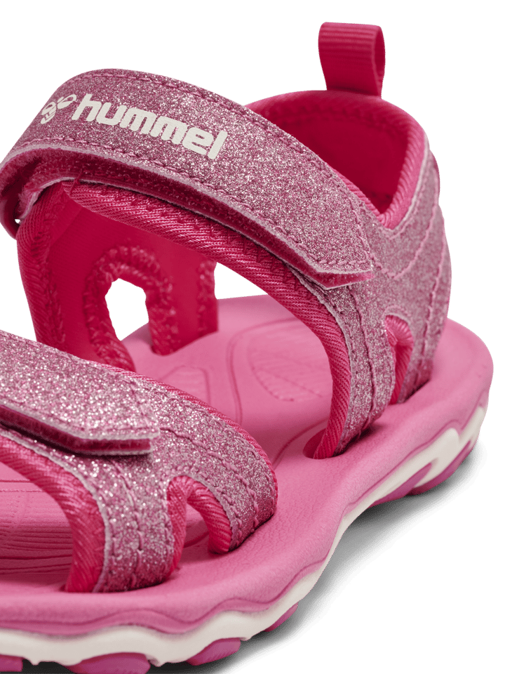 Hummel Juniors' Sandal Glitter Pink Flambè Hummel