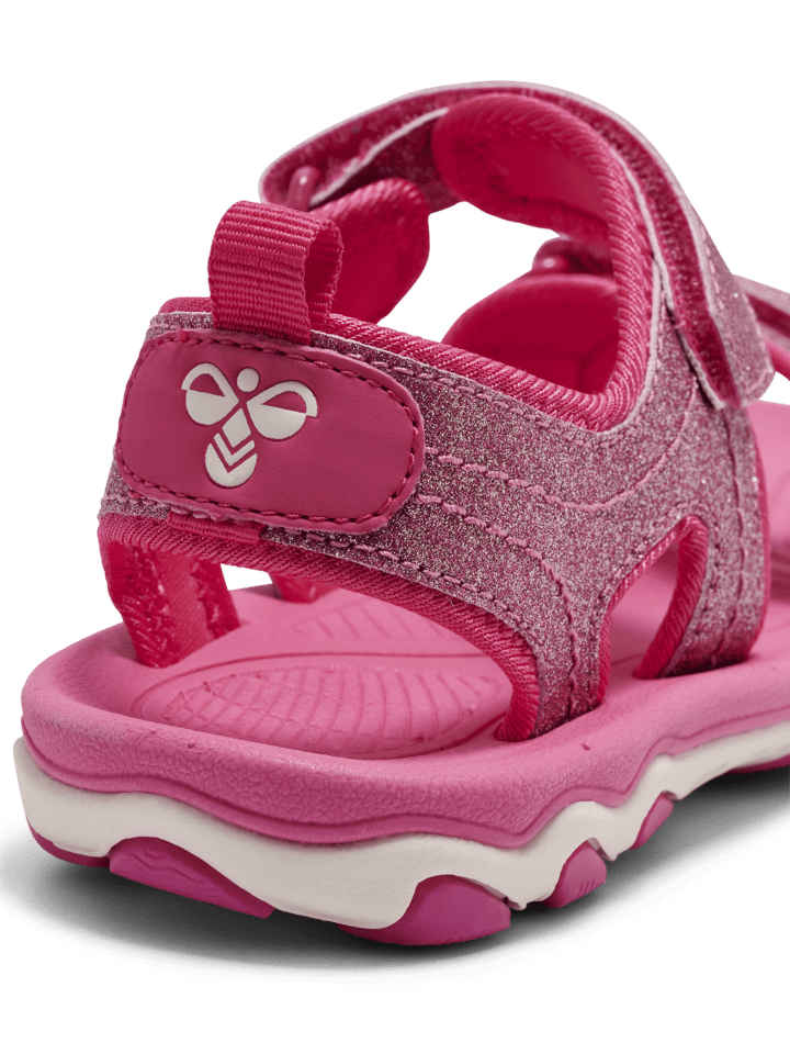 Hummel Juniors' Sandal Glitter Pink Flambè Hummel