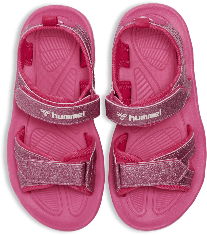Hummel Juniors' Sandal Glitter Pink Flambè Hummel