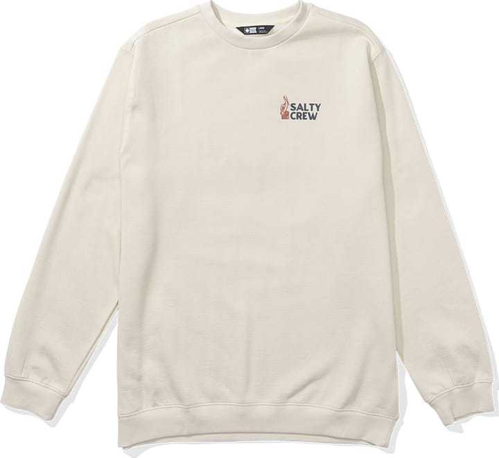 Salty Crew Men's Stake Out Crew Fleece Moonbeam Salty Crew