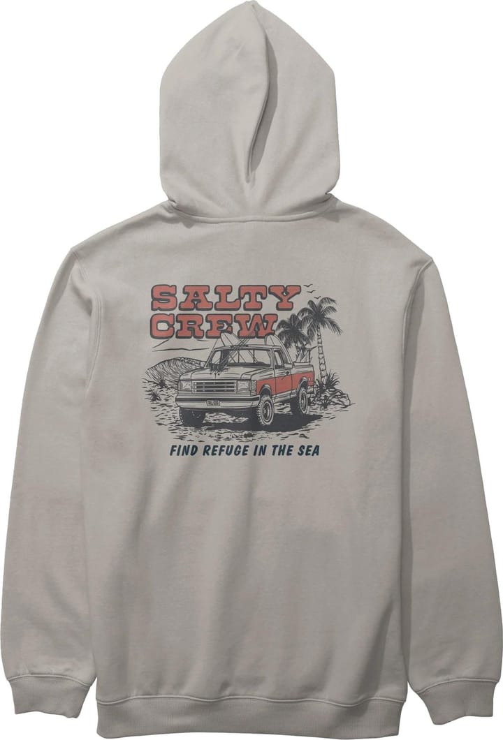 Salty Crew Men's Truck Stop Fleece Stone Salty Crew