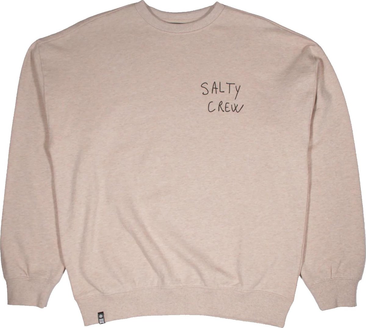 Salty Crew Men's Swivel LB Crewneck Oatmeal Heather