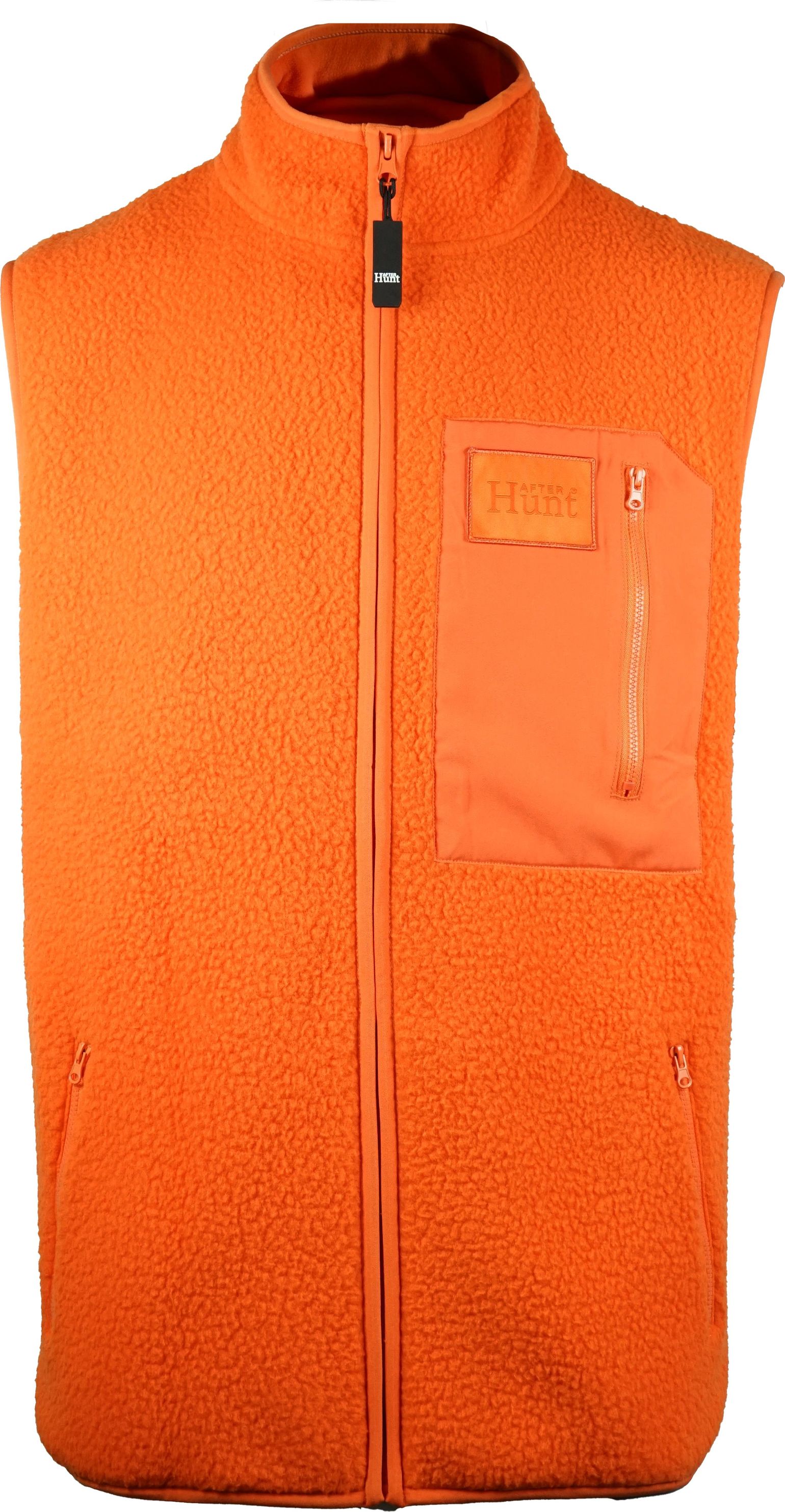 Avignon Unisex AFTER Hunt Fleece Vest Basic Orange