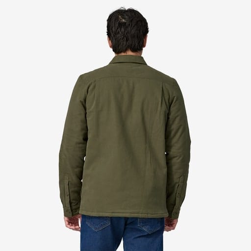 Patagonia M's Insulated Organic Cotton MW Fjord Flannel Shirt Basin Green Patagonia Patagonia M's Insulated Organic Cotton MW Fjord Flannel Shirt Basin Green Patagonia