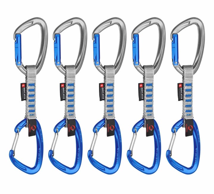 Mammut 5er Pack Crag Indicator Wire Express Sets Straight Gate/Wire Gate/Silver/Ultramarine Mammut Mammut 5er Pack Crag Indicator Wire Express Sets Straight Gate/Wire Gate/Silver/Ultramarine Mammut