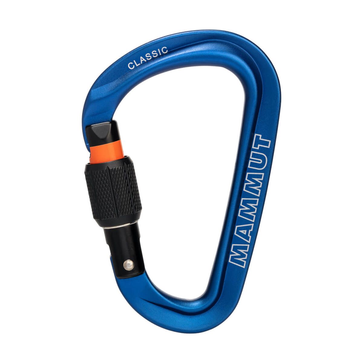 Mammut Classic HMS Screwgate Carabiner Screw Gate, Blue