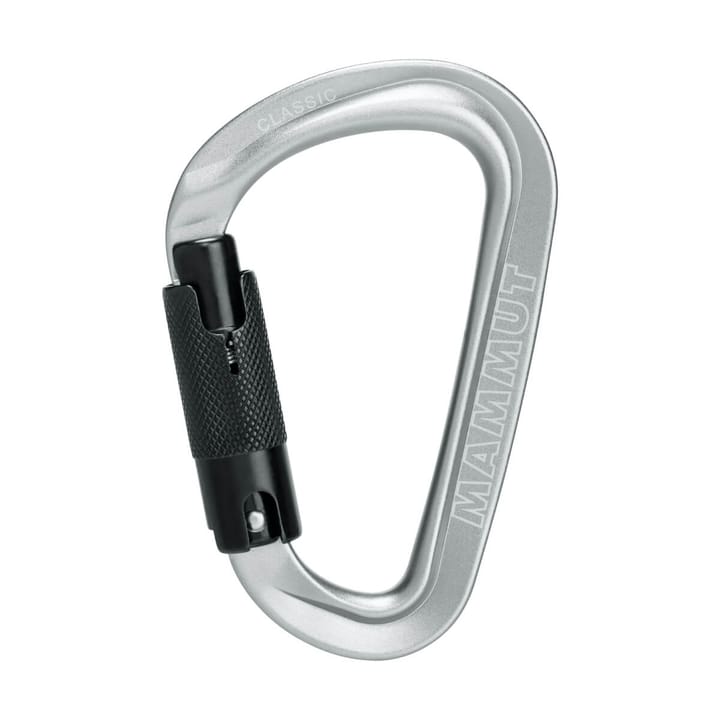 Mammut Classic HMS Twistlock Plus Carabiner Twist Lock Plus, Light Grey Mammut