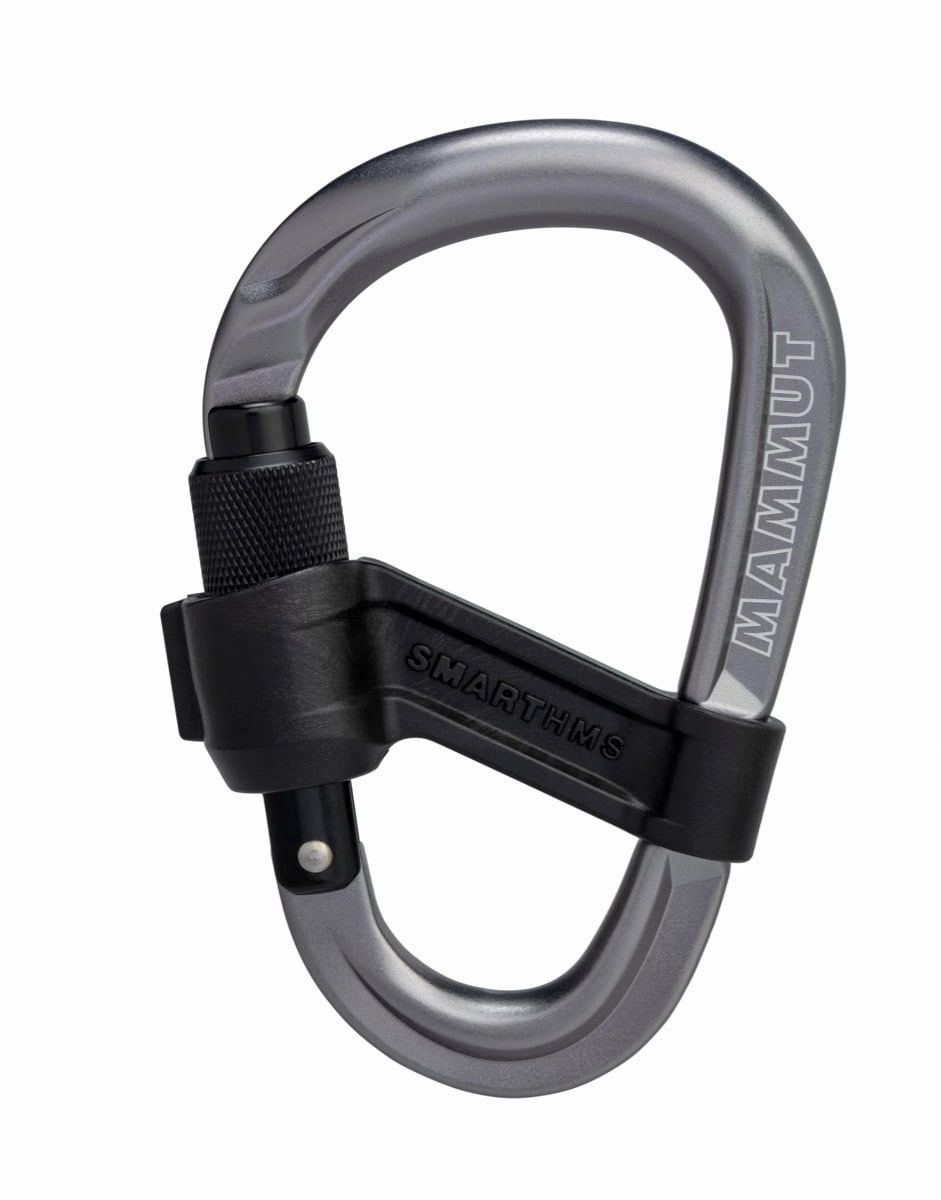 Mammut Smart Hms 2.0 Screwgate Carabiner Screw Gate Grey