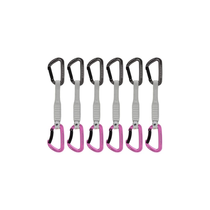 Mammut Workhorse Keylock 17 Cm 6-Pack Quickdraws Straight Gate/Bent Gate Key Lock Mammut